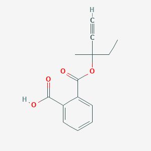 molecular formula C14H14O4 B086886 Phthalofyne CAS No. 131-67-9