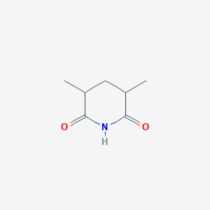 molecular formula C7H11NO2 B8688624 3,5-Dimethylpiperidine-2,6-dione CAS No. 25115-68-8