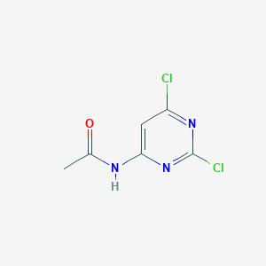 molecular formula C6H5Cl2N3O B8688638 N-(2,6-dichloropyrimidin-4-yl)acetamide 