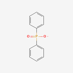 molecular formula C12H10O2P- B8688654 Diphenylphosphinate 