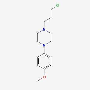 Piperazine, 1-(3-chloropropyl)-4-(p-methoxyphenyl)-