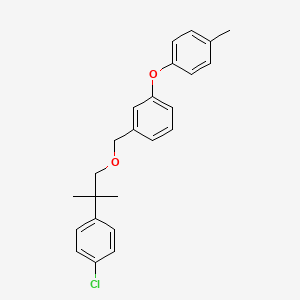 3-(4-Methylphenoxy)benzyl 2-(4-chlorophenyl)-2-methylpropyl ether