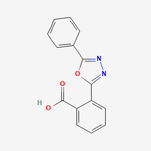 2-(5-Phenyl-1,3,4-oxadiazol-2-yl)benzoic acid