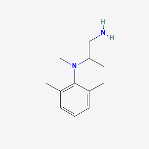 1-amino-2-[N-methyl-N-(2,6-dimethylphenyl)-amino]-propane