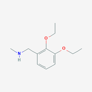 1-(2,3-Diethoxyphenyl)-N-methylmethanamine