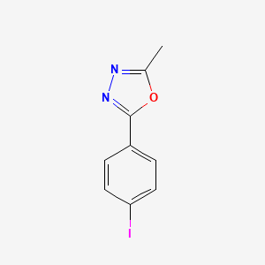 2-(4-Iodophenyl)-5-methyl-[1,3,4]oxadiazole