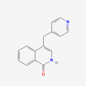 4-(Pyridin-4-ylmethyl)isoquinolin-1(2H)-one