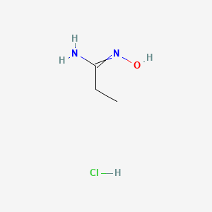 N'-hydroxypropanimidamide hydrochloride