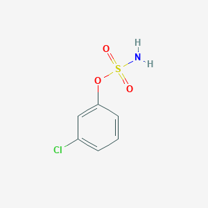 molecular formula C6H6ClNO3S B8688961 3-Chlorophenyl sulfamate 