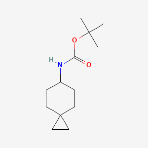molecular formula C13H23NO2 B8689031 tert-Butyl spiro[2.5]octan-6-ylcarbamate 