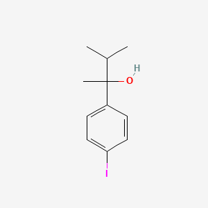2-(4-Iodophenyl)-3-methylbutan-2-ol