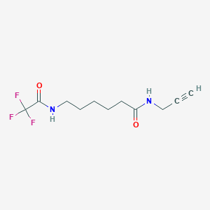 N-(2-propynyl)-6-trifluoroacetamidohexanamide