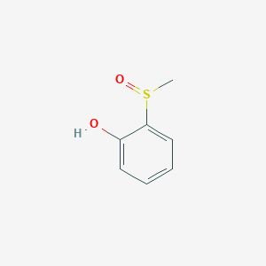 molecular formula C7H8O2S B086891 2-(Methylsulfinyl)phenol CAS No. 1074-02-8