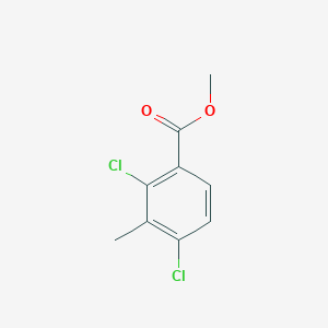 molecular formula C9H8Cl2O2 B8689138 Methyl 2,4-dichloro-3-methylbenzoate 