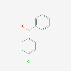 molecular formula C12H9ClOS B086892 1-氯-4-(苯硫代芬基)苯 CAS No. 1016-82-6