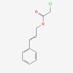 molecular formula C11H11ClO2 B8689281 Cinnamyl chloroacetate 