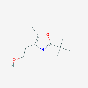 2-(2-Tert-butyl-5-methyl-oxazol-4-yl)-ethanol
