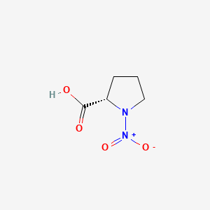molecular formula C5H8N2O4 B8689429 1-Nitro-L-proline CAS No. 64693-49-8