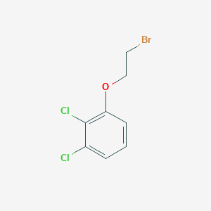 molecular formula C8H7BrCl2O B8689484 1-(2-Bromoethoxy)-2,3-dichlorobenzene 