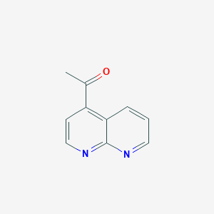 1-[1,8]Naphthyridin-4-yl-ethanone