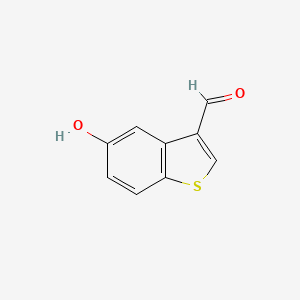5-Hydroxy-1-benzothiophene-3-carbaldehyde