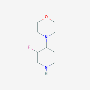 4-(3-Fluoro-piperidin-4-yl)-morpholine