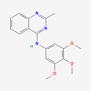 2-Methyl-N-(3,4,5-trimethoxyphenyl)quinazolin-4-amine