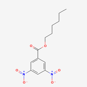 molecular formula C13H16N2O6 B8689776 hexyl 3,5-dinitrobenzoate CAS No. 10478-04-3