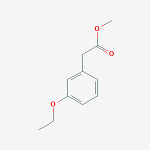 molecular formula C11H14O3 B8689783 Methyl 2-(3-ethoxyphenyl)acetate 