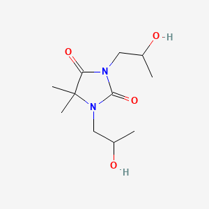 1,3-Bis(2-hydroxypropyl)-5,5-dimethyl-2,4-imidazolidinedione