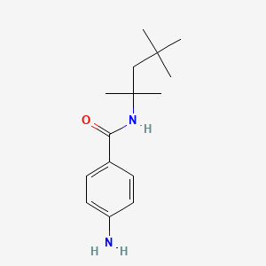 4-Amino-N-(2,4,4-trimethylpentan-2-yl)benzamide