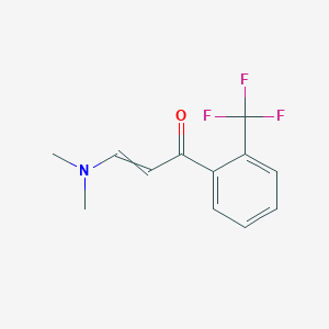 3-(Dimethylamino)-1-[2-(trifluoromethyl)phenyl]prop-2-en-1-one