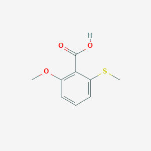 molecular formula C9H10O3S B8689905 2-Methoxy-6-(methylthio)benzoic acid 