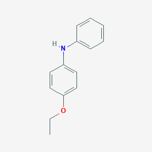 molecular formula C14H15NO B086900 Benzenamine, 4-ethoxy-N-phenyl- CAS No. 1020-54-8
