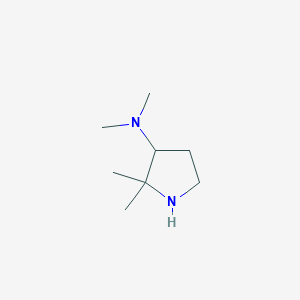 N,N,2,2-tetramethylpyrrolidin-3-amine