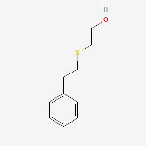 molecular formula C10H14OS B8690036 Ethanol, 2-(phenethylthio)- CAS No. 3778-82-3
