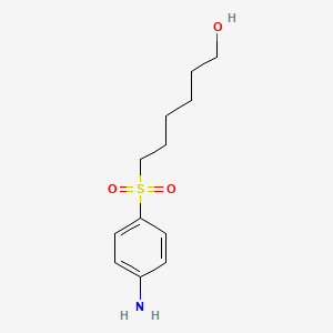 6-(4-Aminobenzene-1-sulfonyl)hexan-1-ol