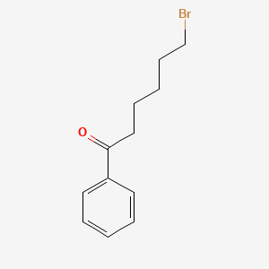 molecular formula C12H15BrO B8690179 1-Hexanone, 6-bromo-1-phenyl- CAS No. 82777-11-5