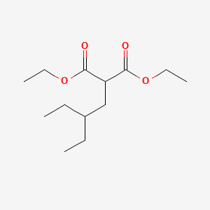 molecular formula C13H24O4 B8690220 Diethyl (2-ethylbutyl)-malonate 