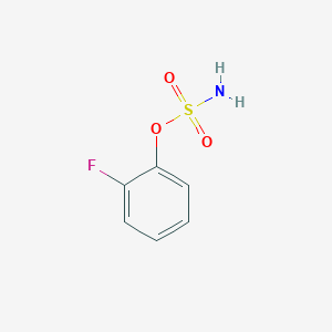 molecular formula C6H6FNO3S B8690234 2-Fluorophenyl sulfamate 