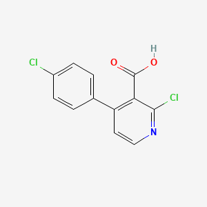 2-Chloro-4-(4-chlorophenyl)pyridine-3-carboxylic acid