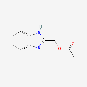 (1H-Benzo[d]imidazol-2-yl)methyl acetate
