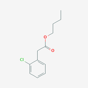 molecular formula C12H15ClO2 B8690433 Butyl (2-chlorophenyl)acetate CAS No. 89768-00-3