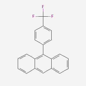 9-[4-(Trifluoromethyl)phenyl]anthracene