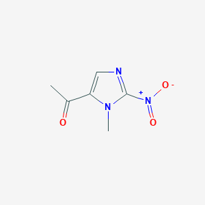 Ethanone, 1-(1-methyl-2-nitro-1H-imidazol-5-yl)-