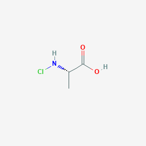 molecular formula C3H6ClNO2 B8690555 N-Chloro-L-alanine CAS No. 70303-54-7