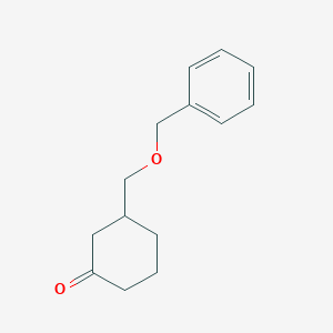 3-[(Benzyloxy)methyl]cyclohexanone