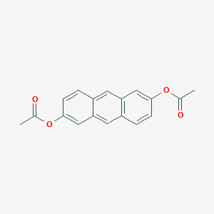 molecular formula C18H14O4 B086907 2,6-Diacetoxyanthracene CAS No. 13979-53-8
