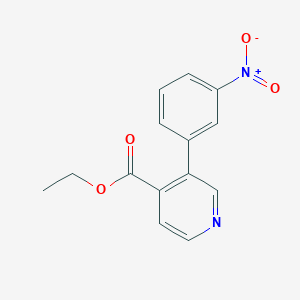 Ethyl 3-(3-nitrophenyl)pyridine-4-carboxylate