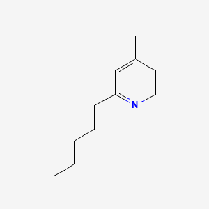 B8690734 4-Methyl-2-pentylpyridine CAS No. 84625-54-7
